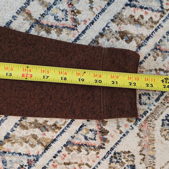 SONOMA BRAND BOYS BROWN "SHAWL NECK" SWEATER FLEECE SIZE LARGE 14/16 - Picture 12 of 13